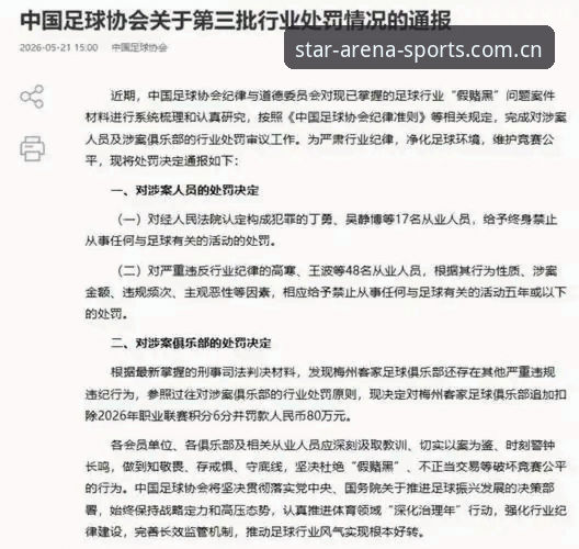 足协开出"17+48"重磅罚单：3大赛区利益链被连根拔起